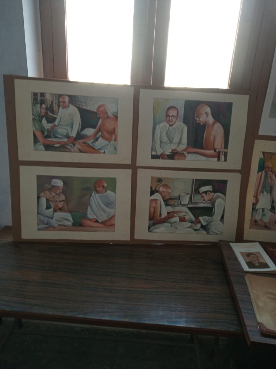 Pictures on the eve of Gandhijayanthi